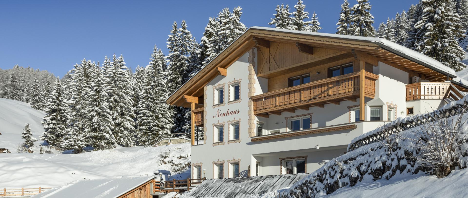 Panoramic terrace with views of the South Tyrolean Dolomites