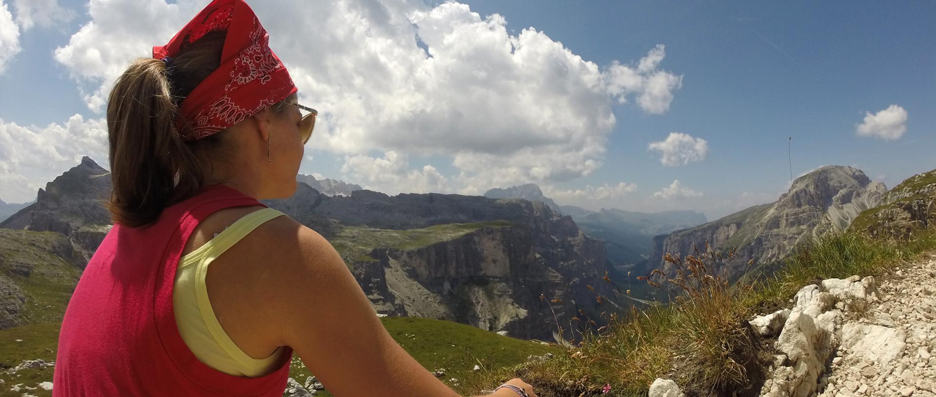 Hiking in the Dolomites of South Tyrol